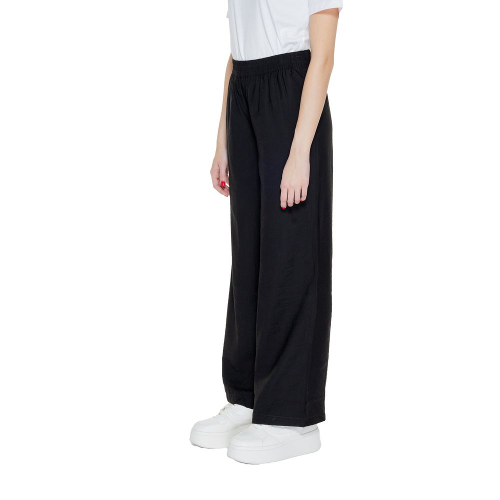 Black Viscose Pant