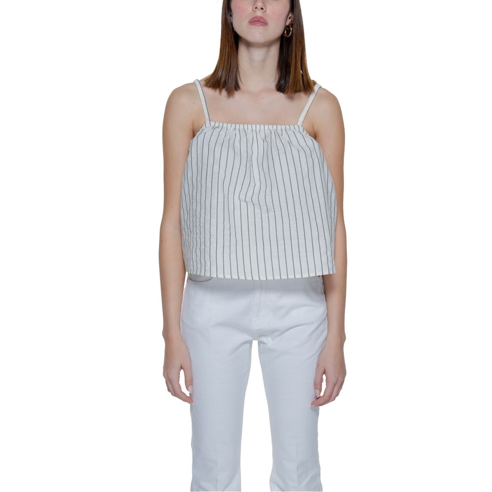 Beige Organic Cotton Tank Top