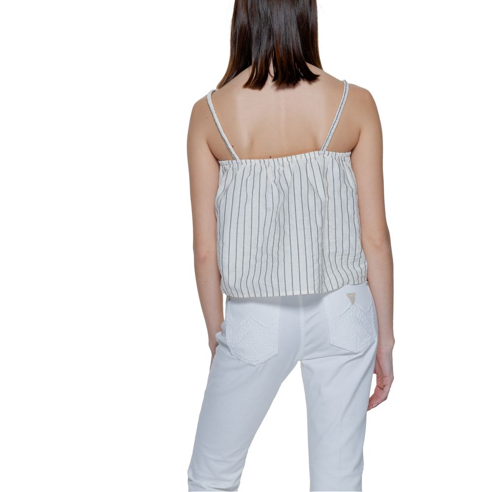 Beige Organic Cotton Tank Top