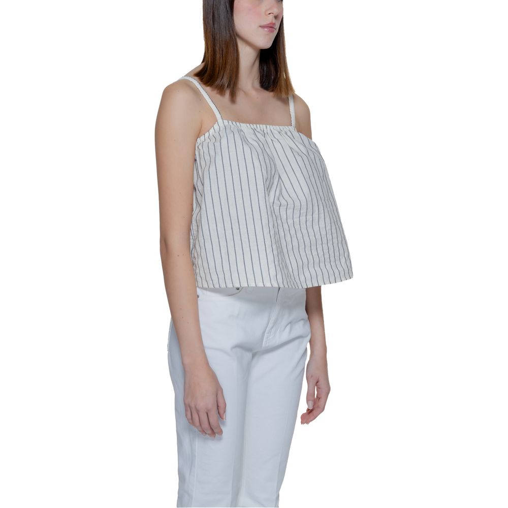 Beige Organic Cotton Tank Top