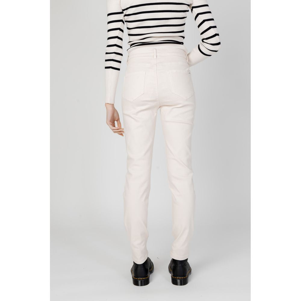 Beige Cotton Pant