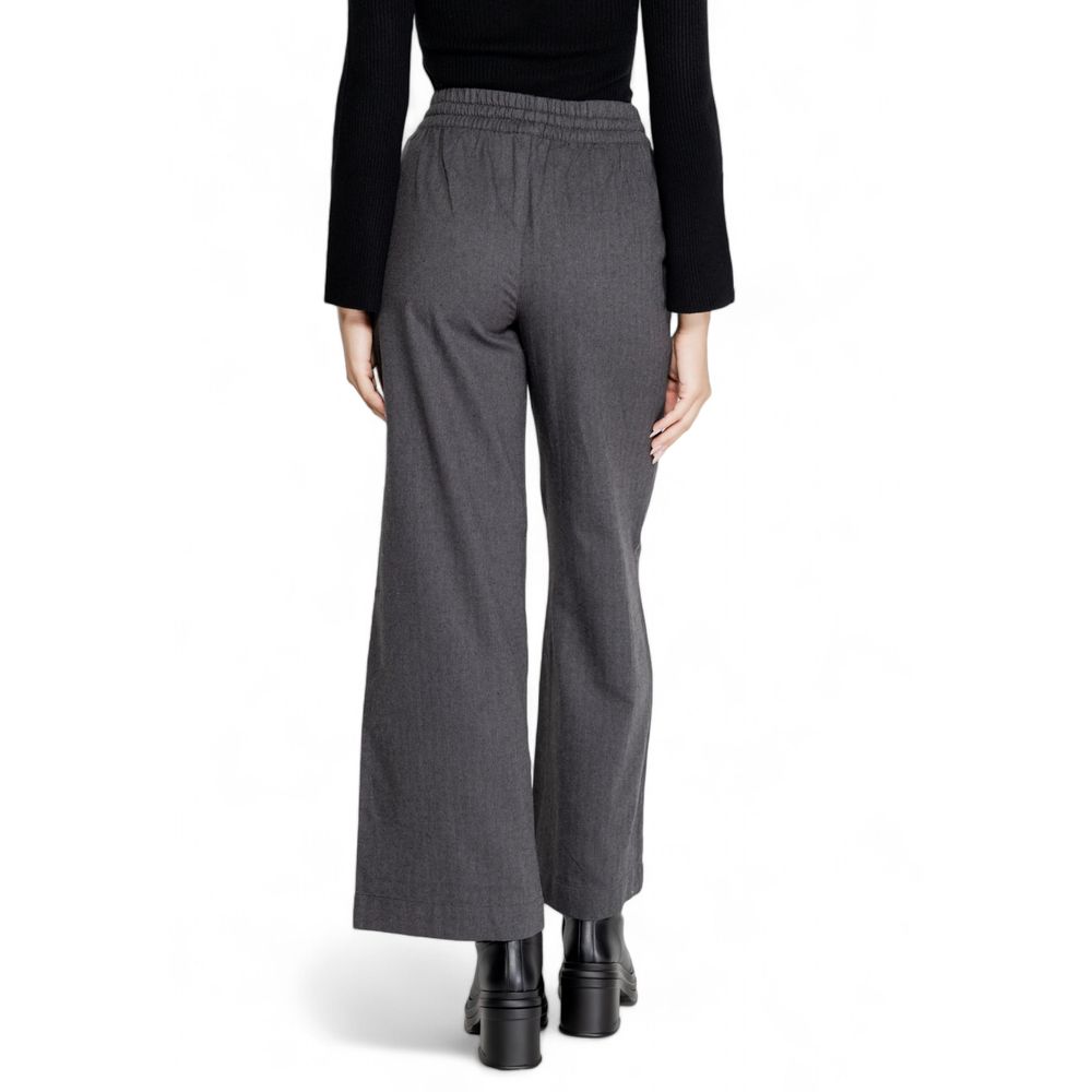 Gray Cotton Pant