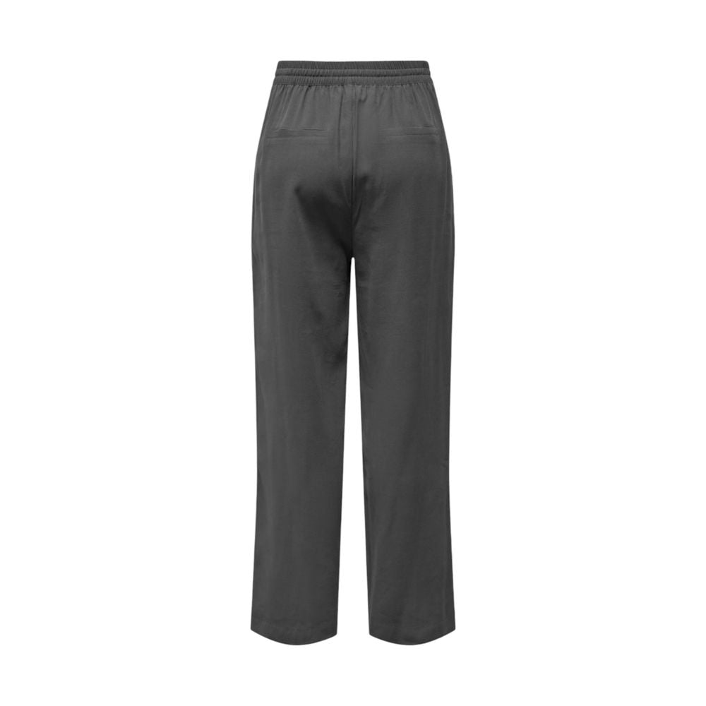 Gray Viscose Pant