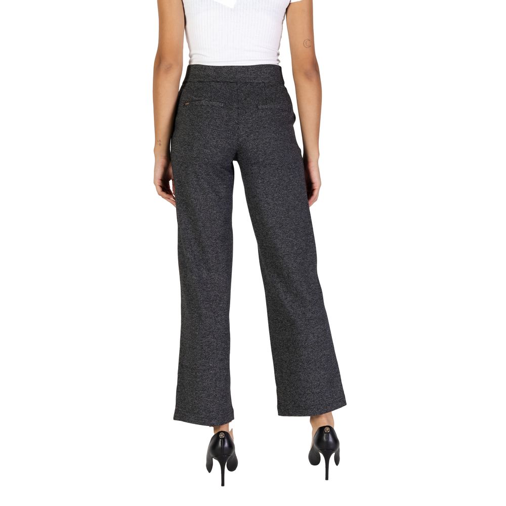 Black Polyester Pant