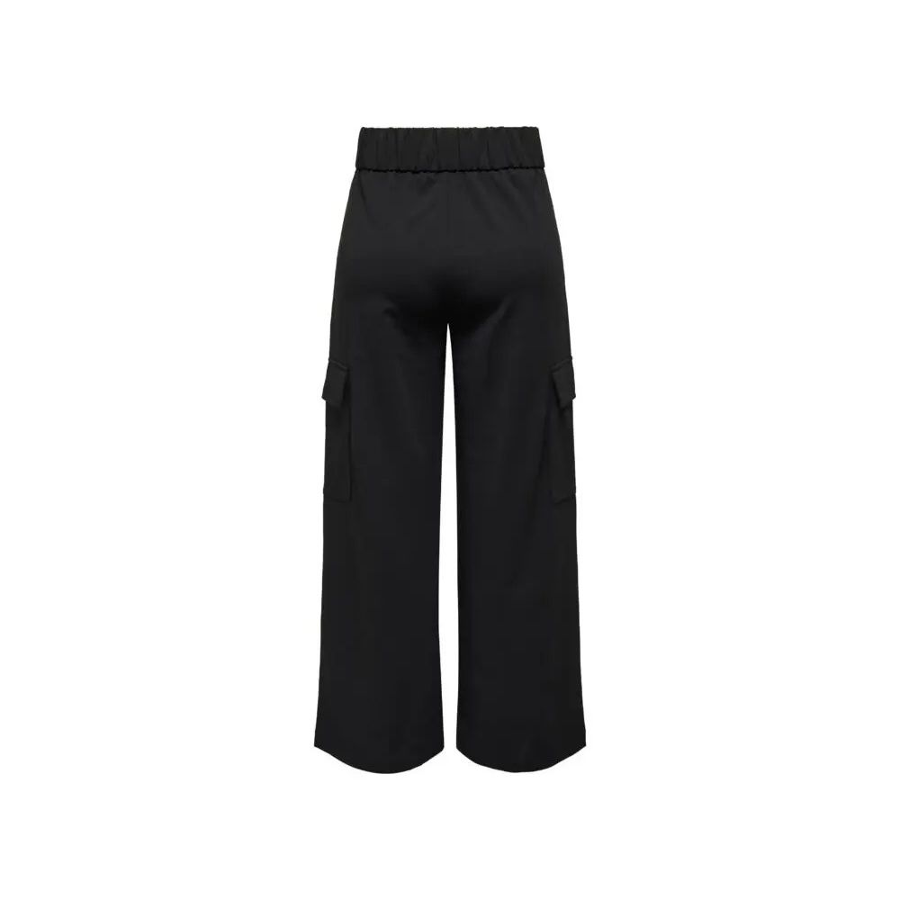 Black Polyester Pant