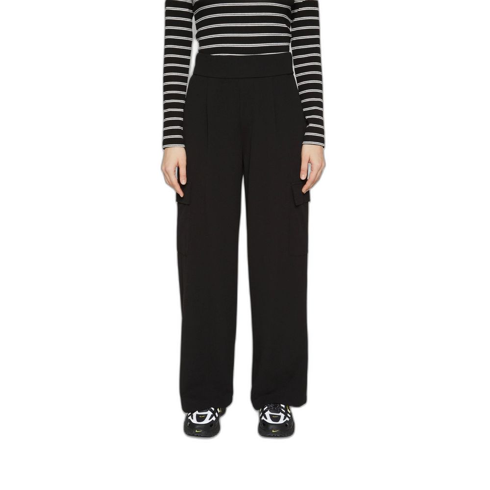 Black Polyester Pant