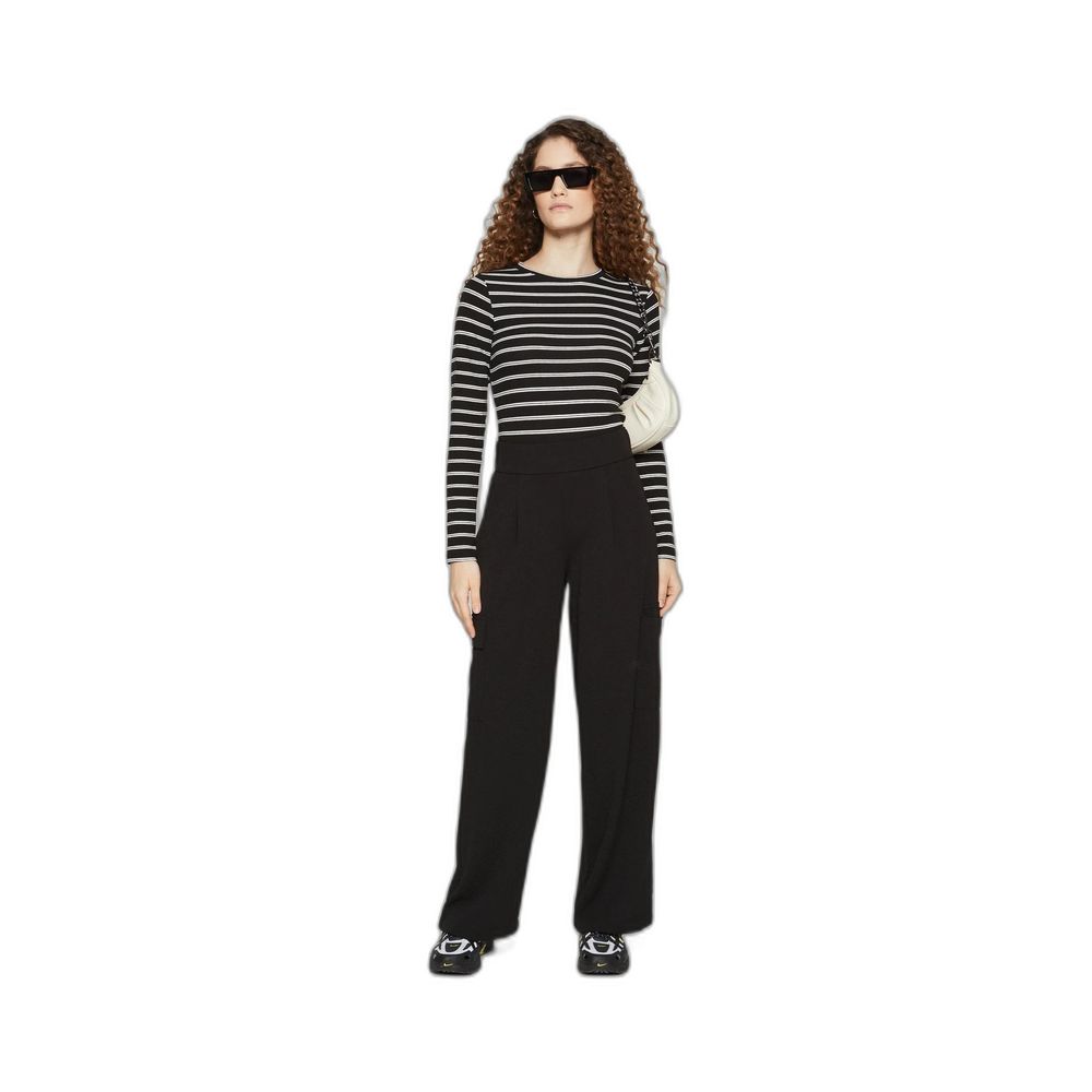 Black Polyester Pant