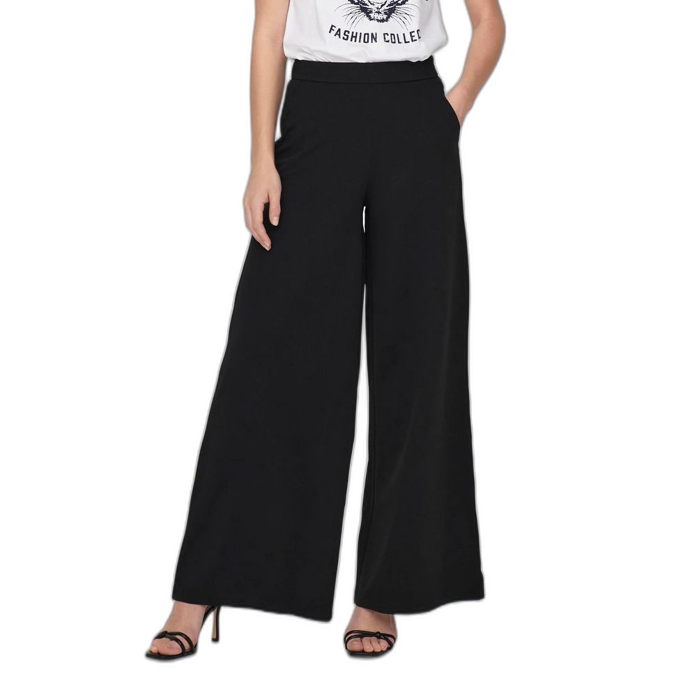 Black Recycled Polyester Pant