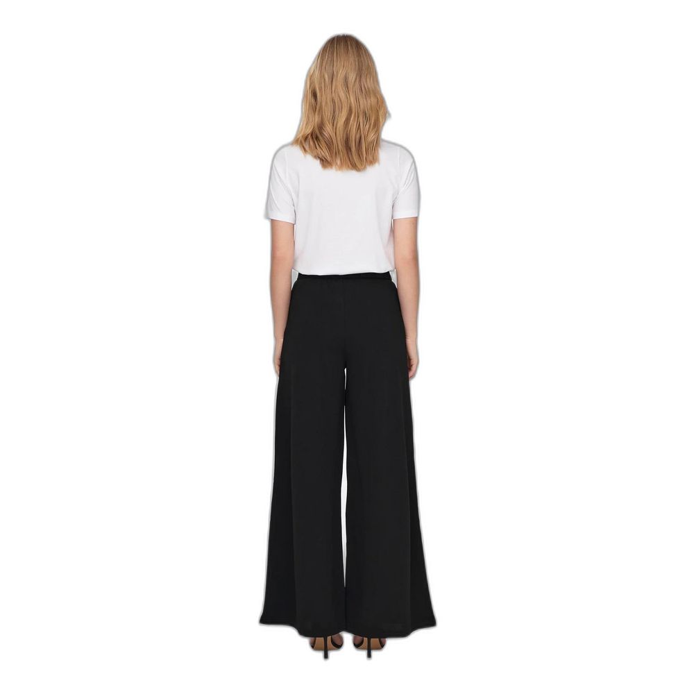 Black Recycled Polyester Pant