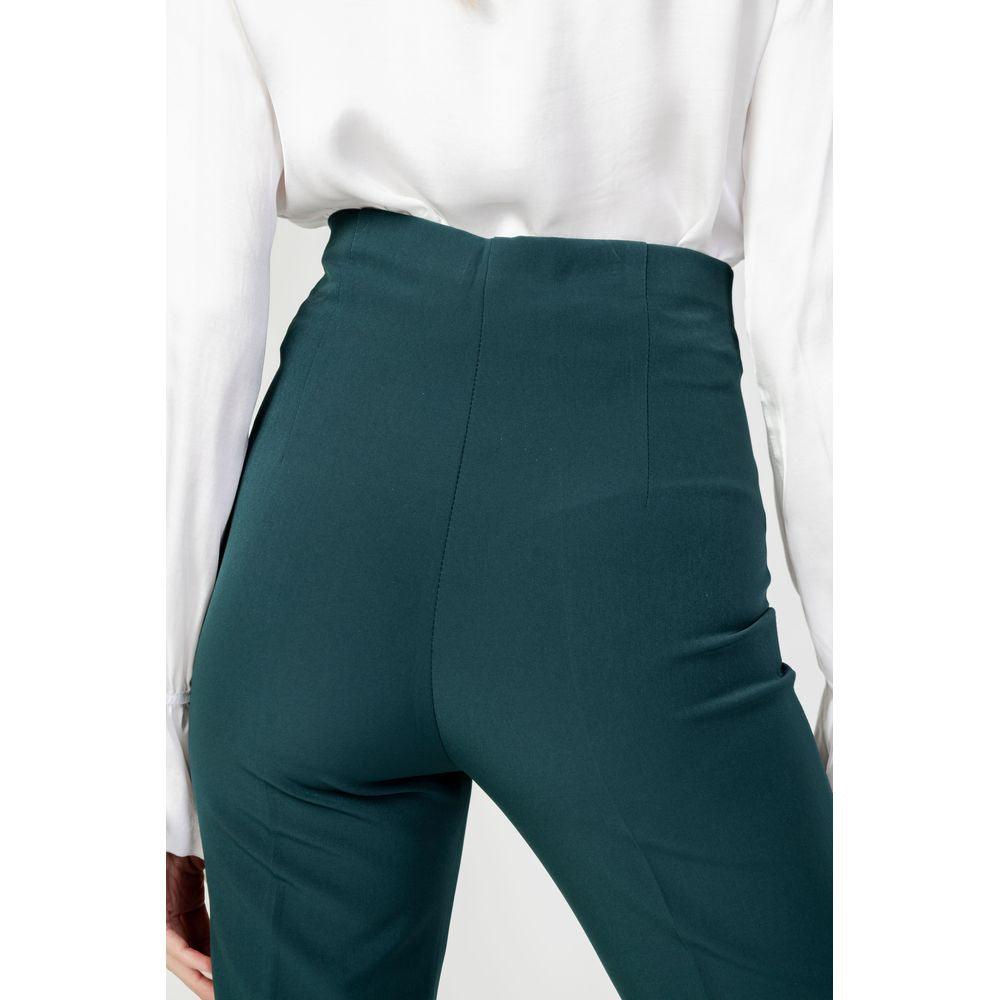 Green Polyester Pant