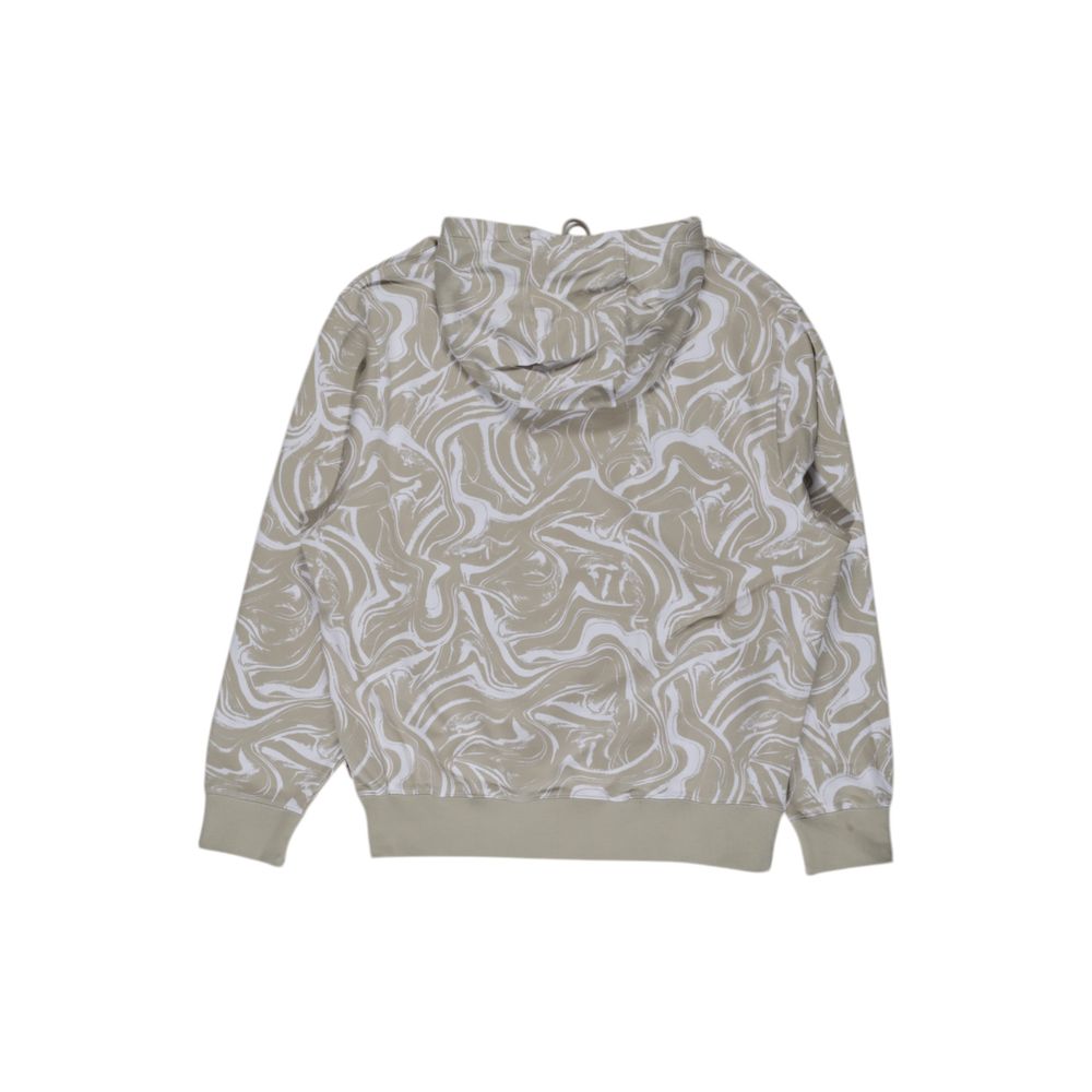 Beige Cotton Hoody