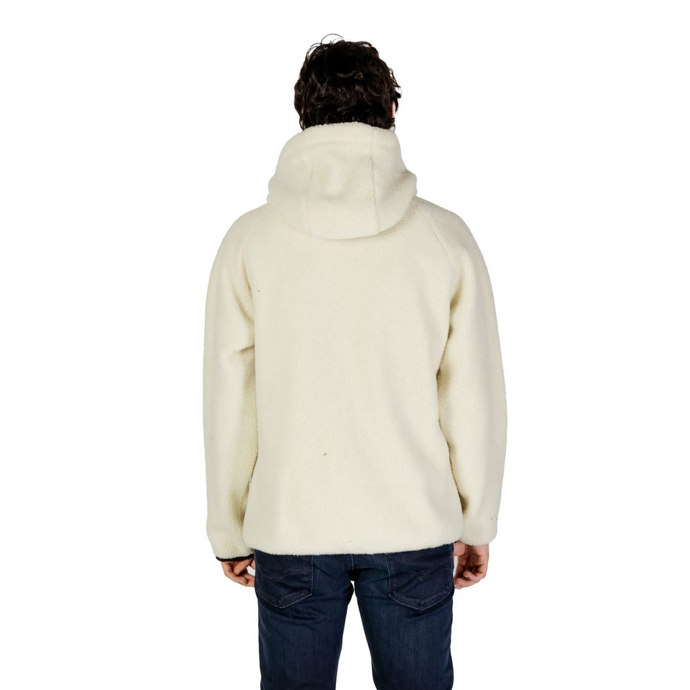 Cream Polyester Jackets & Coat