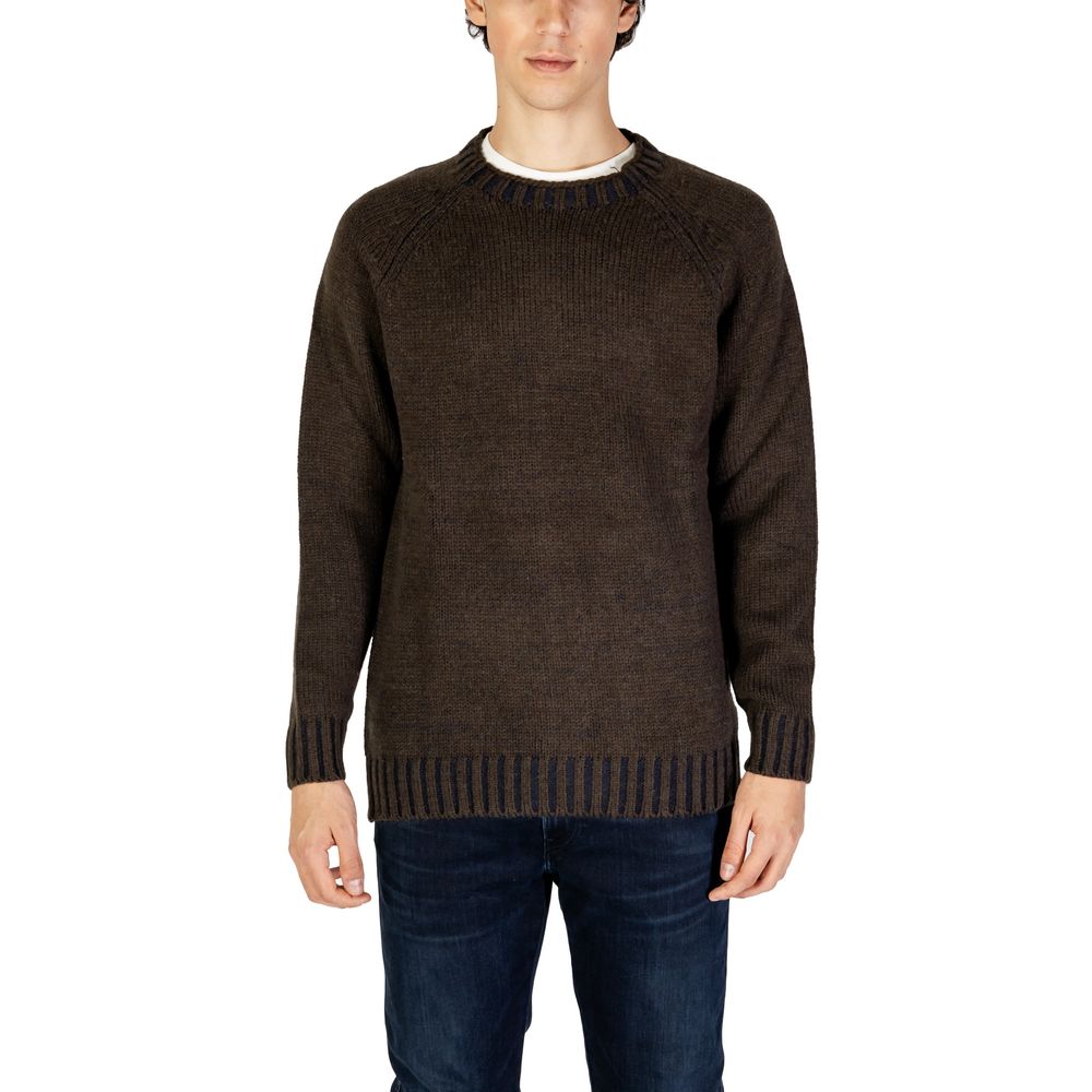 Gray Marabou Sweater