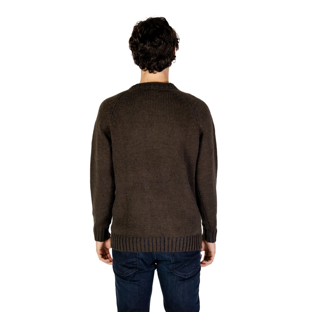 Gray Marabou Sweater