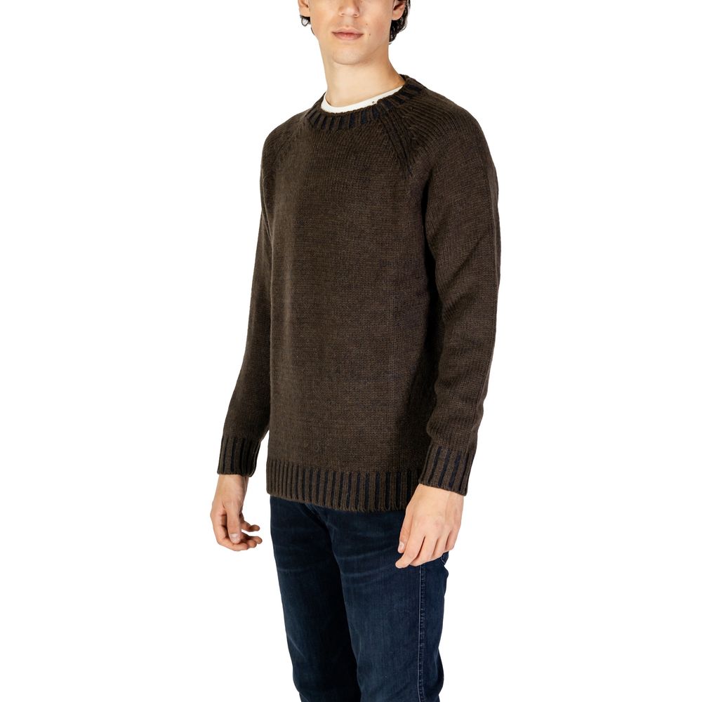Gray Marabou Sweater