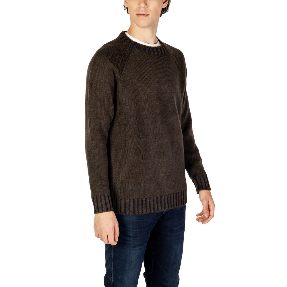 Gray Marabou Sweater