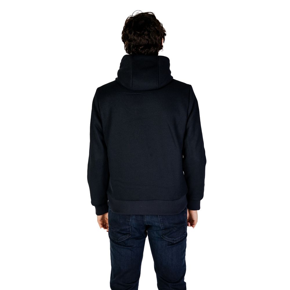 Blue Polyester Jackets & Coat