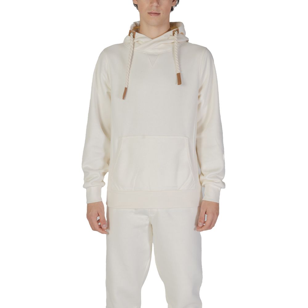 Cream Cotton Hoody