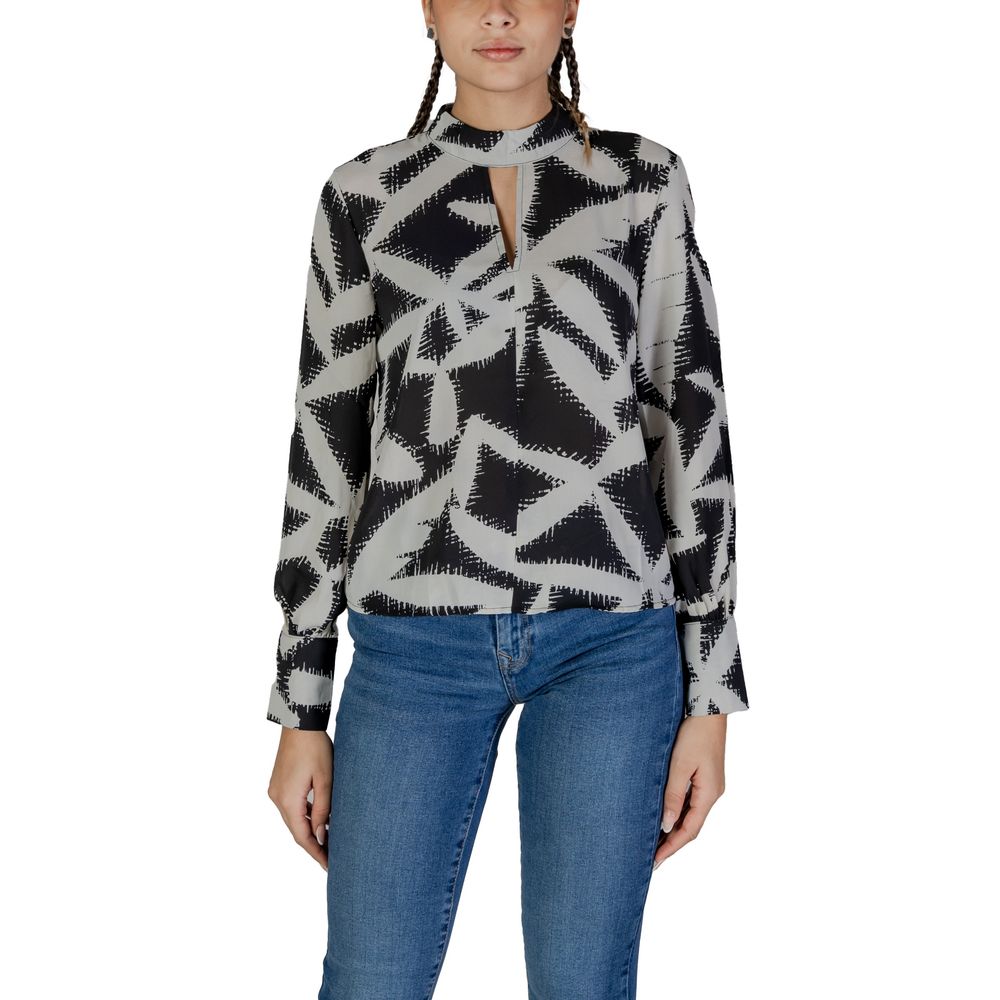 Orange Recycled Polyester Blouse