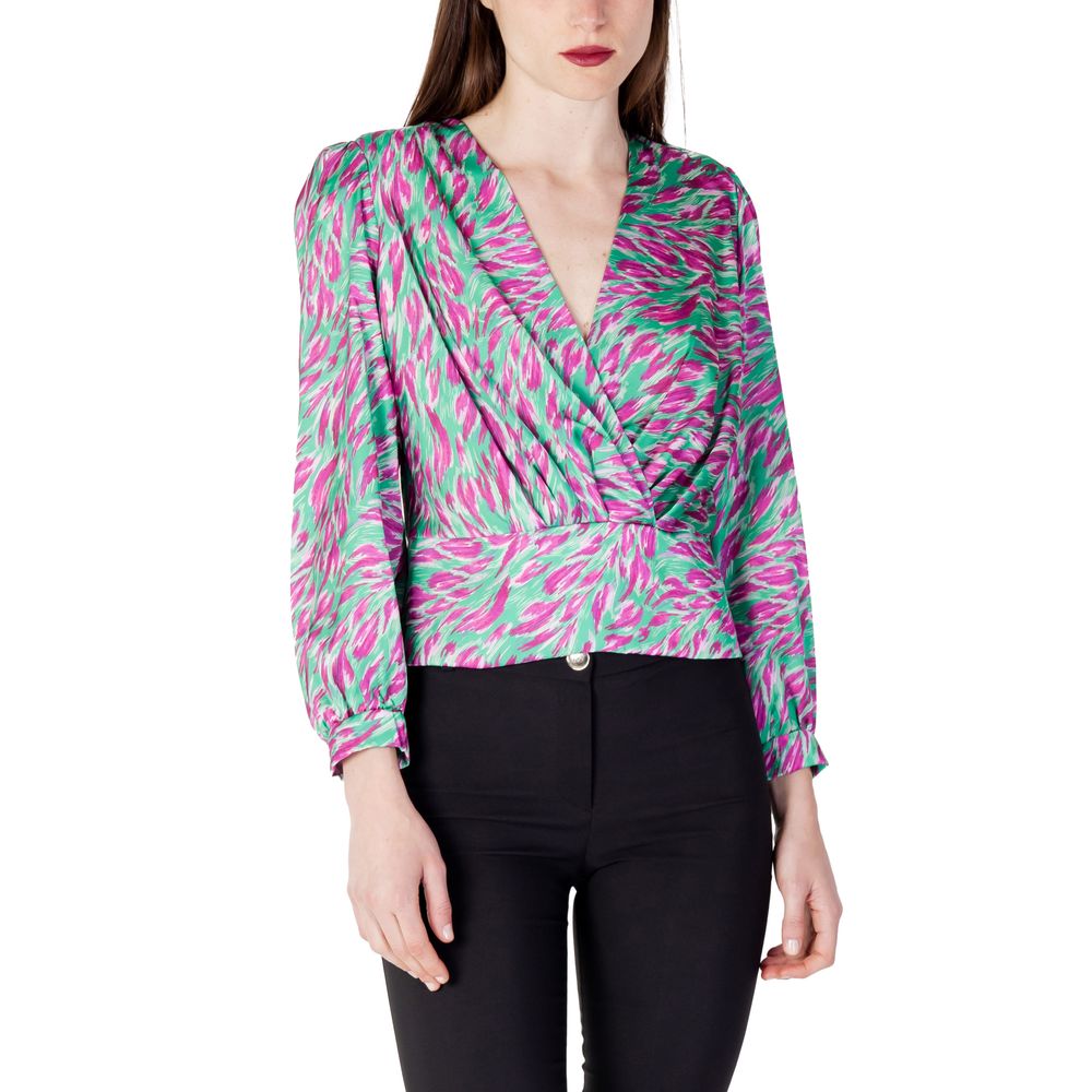 Green Polyester Blouse