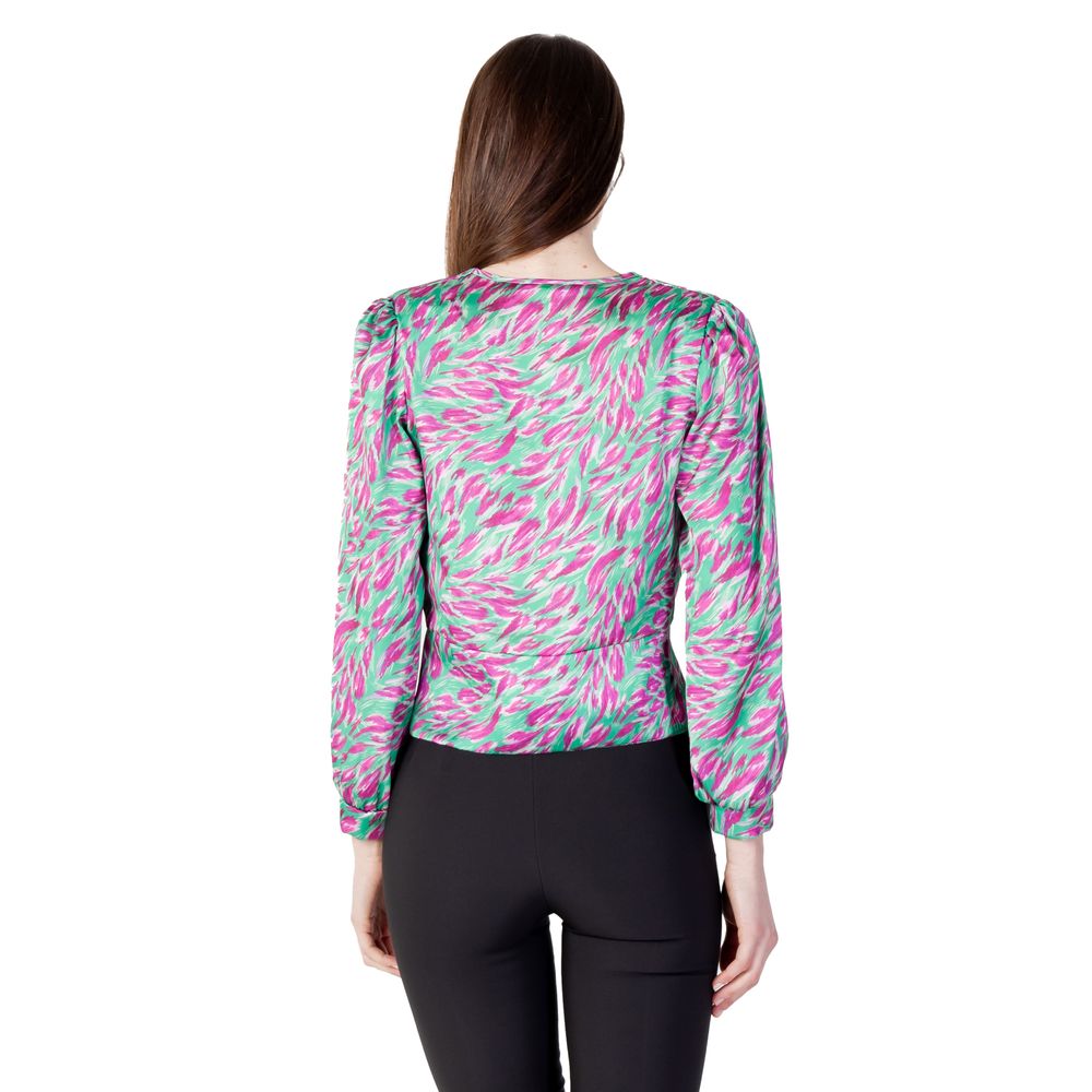 Green Polyester Blouse