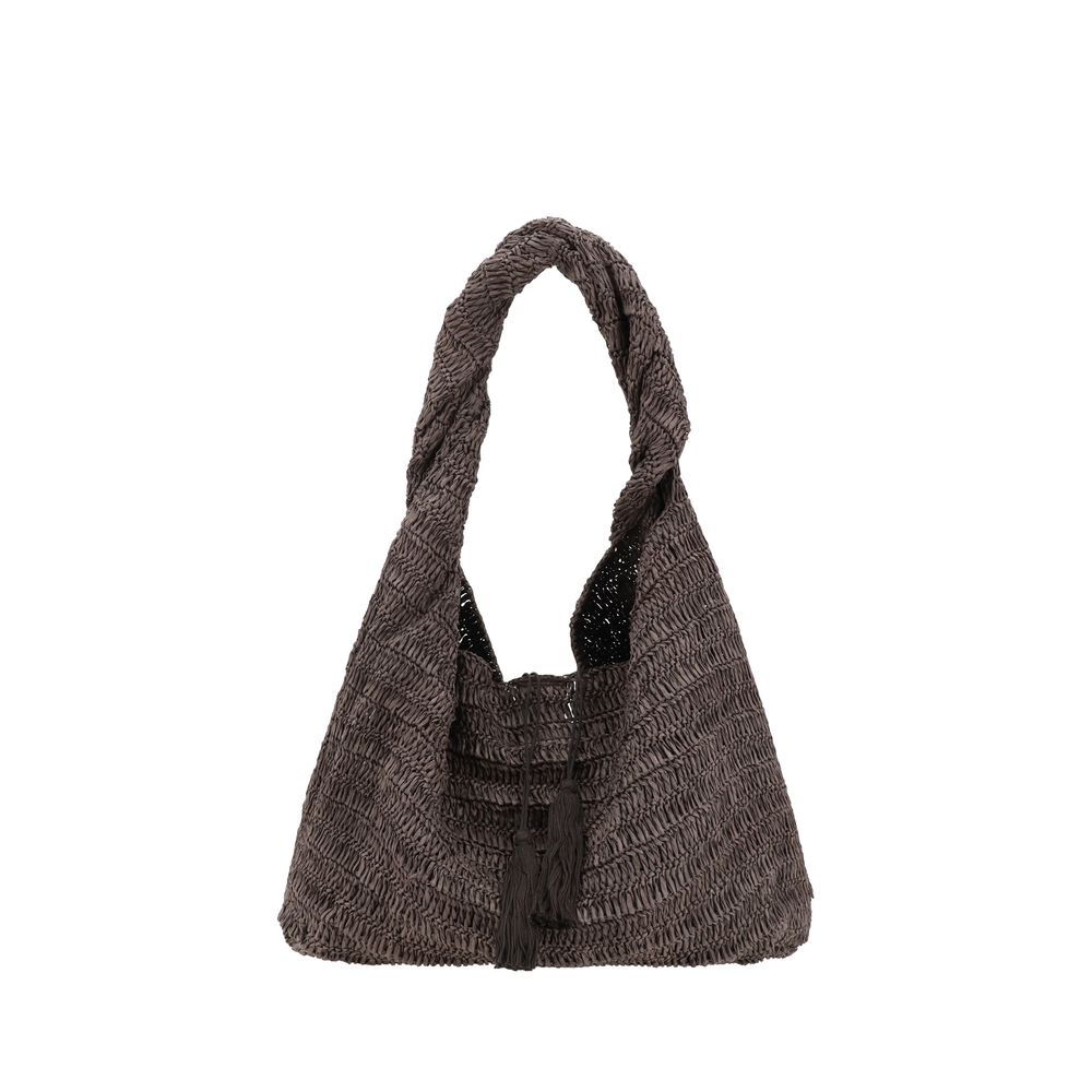 Raffia Shoulder Bag