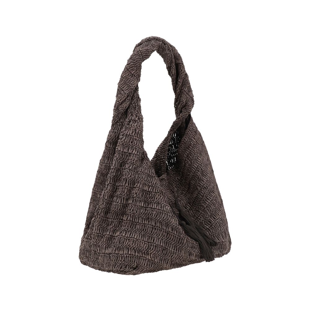 Raffia Shoulder Bag
