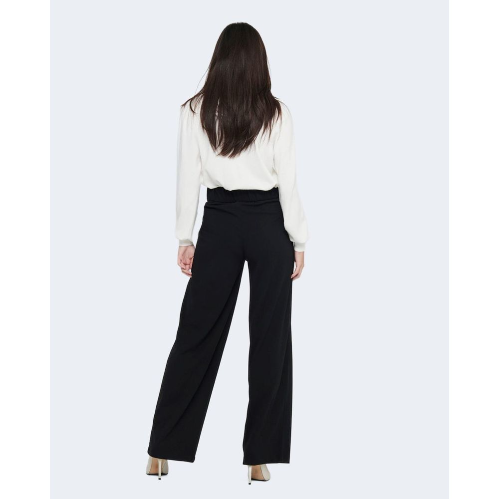 Black Polyester Pant