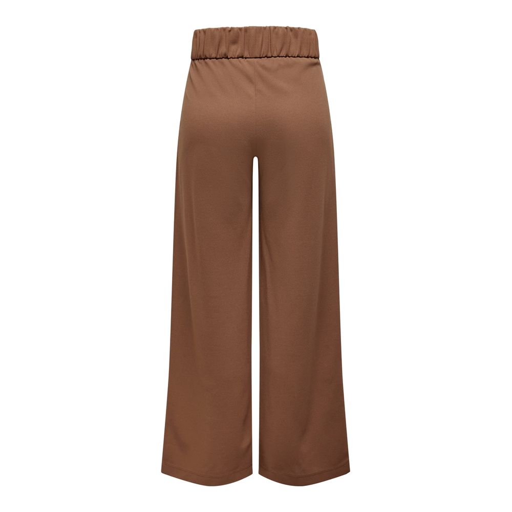 Brown Polyester Pant