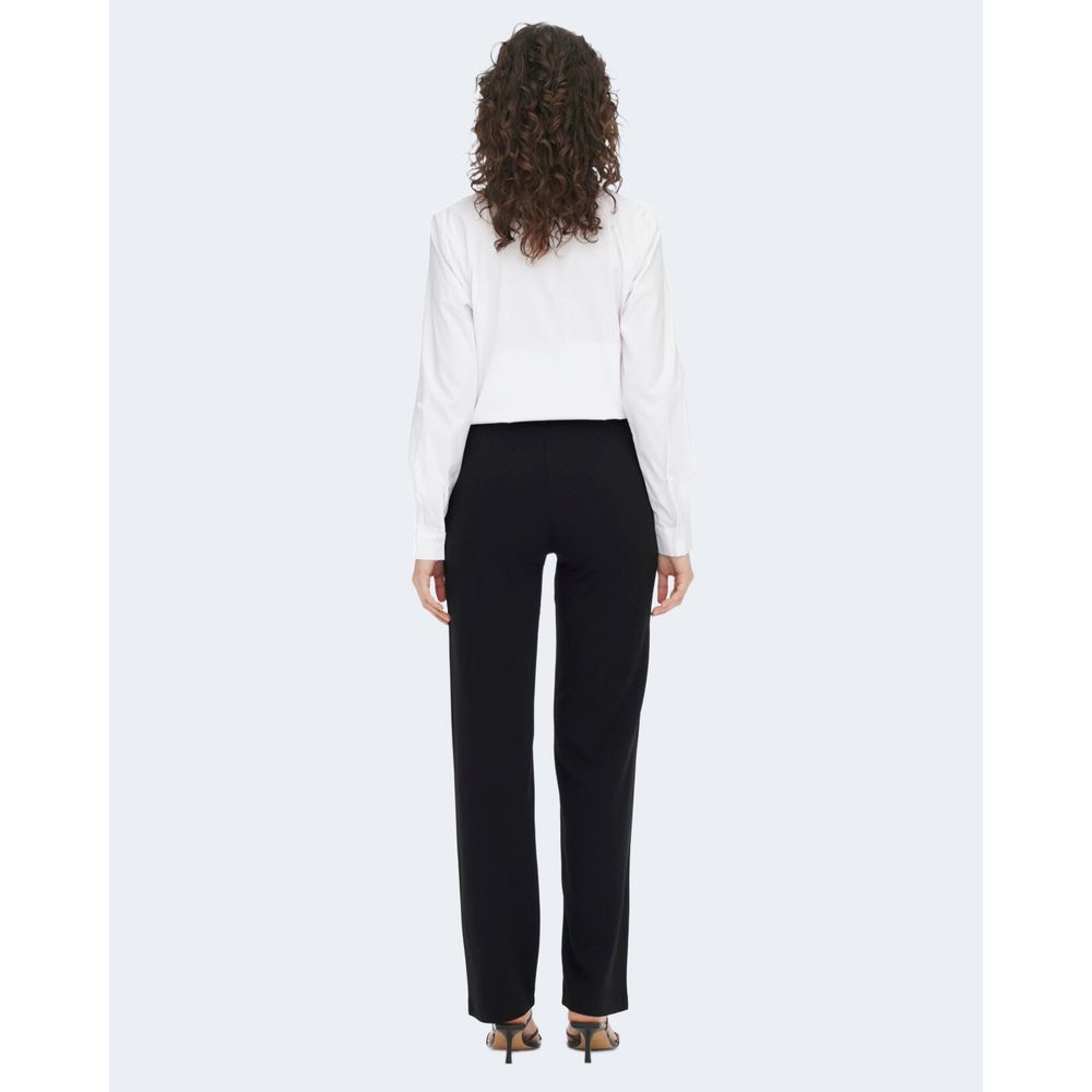 Black Elastane Pant