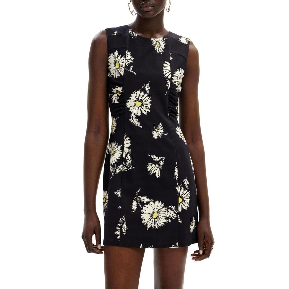 Black Viscose Short
