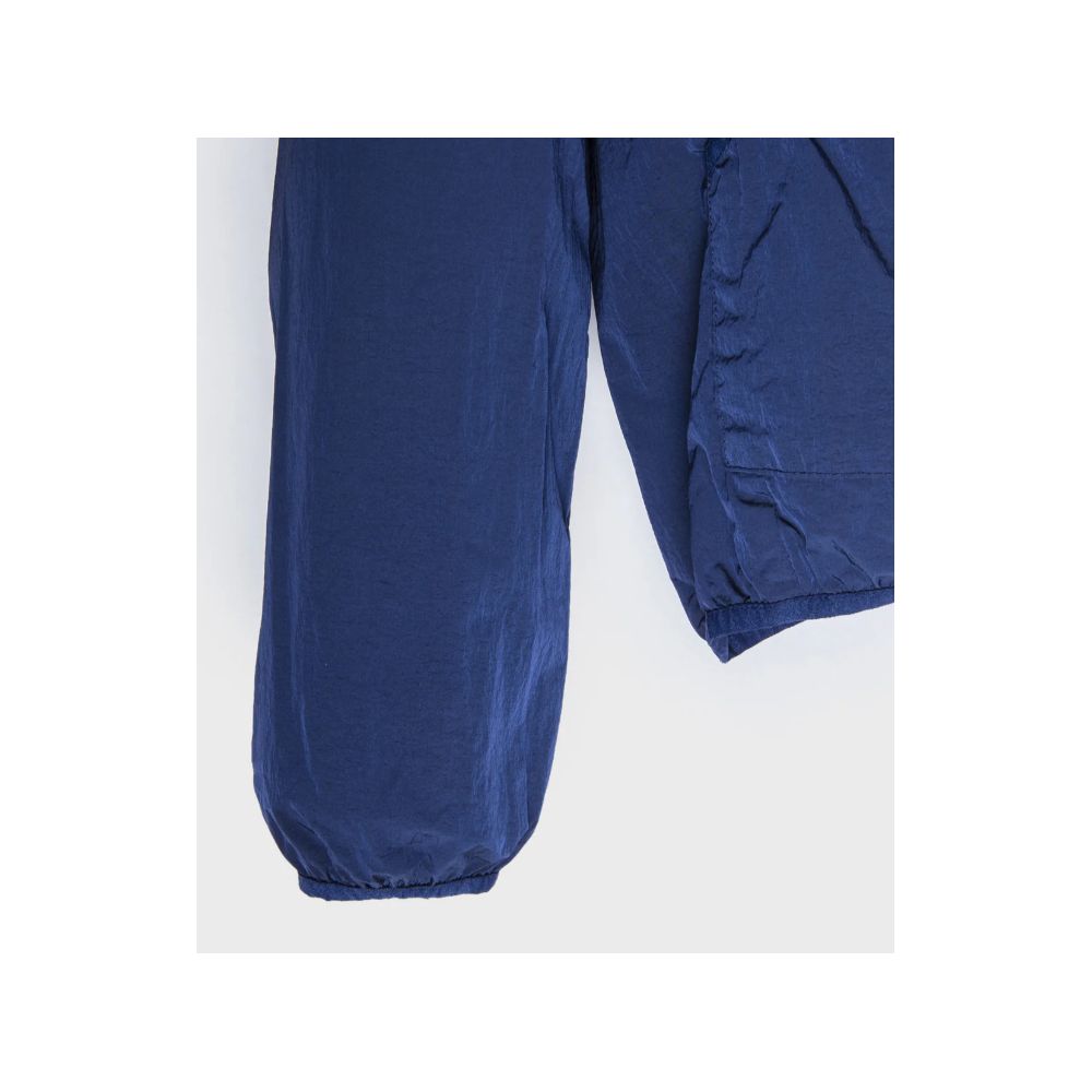 Blue Polyamide Men Jacket