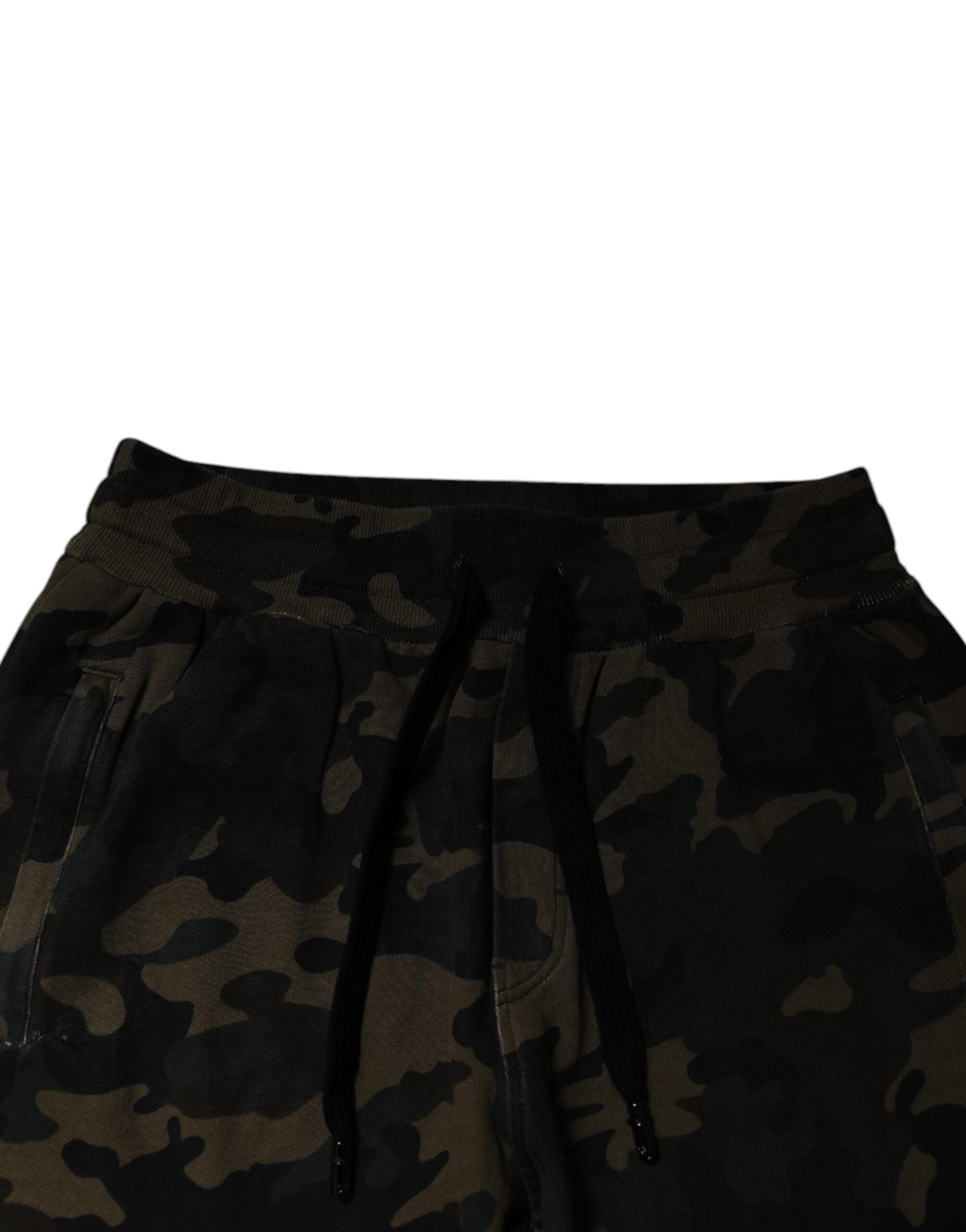 Multicolor Camouflage Jogger Sweatpants Pants