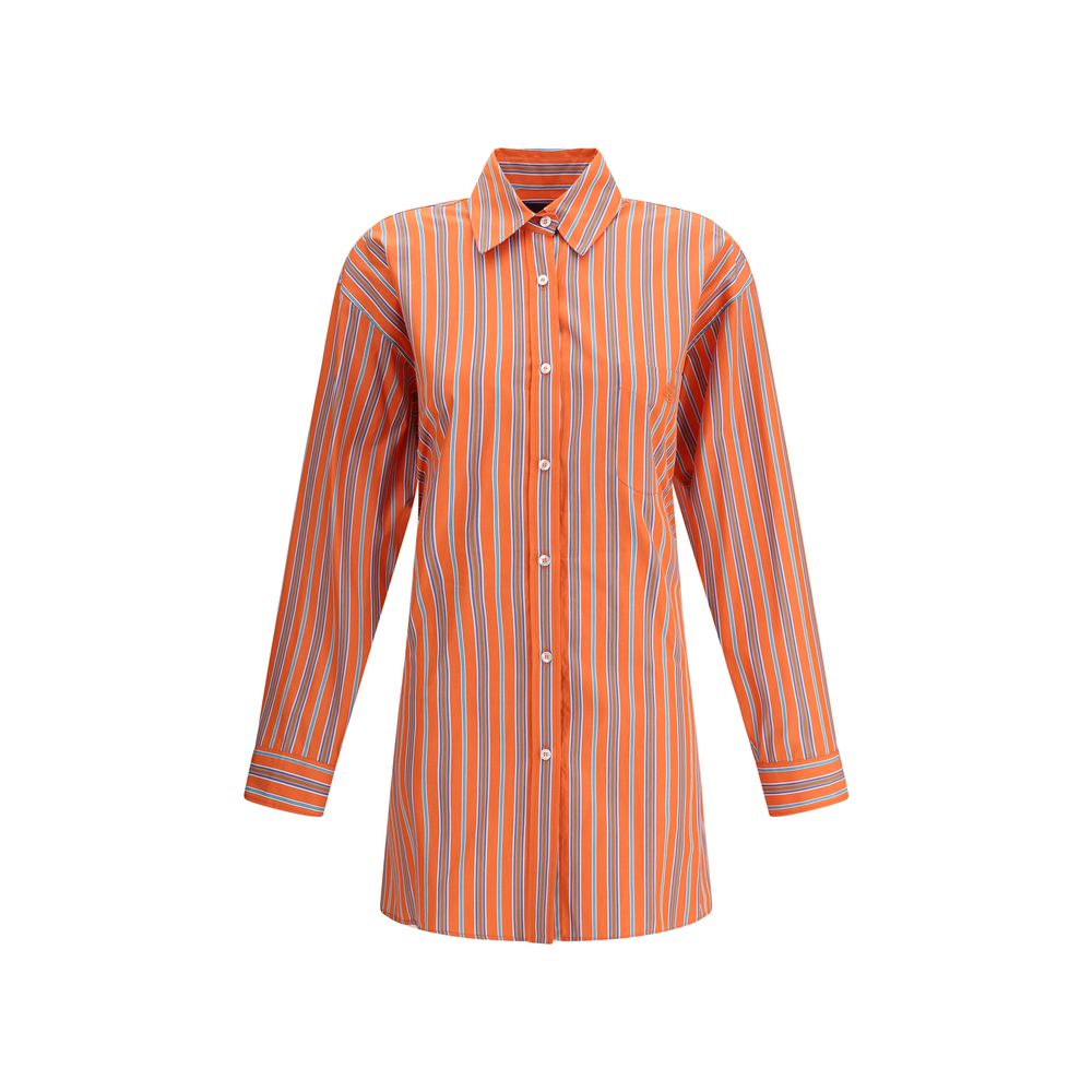 Shirt with knot