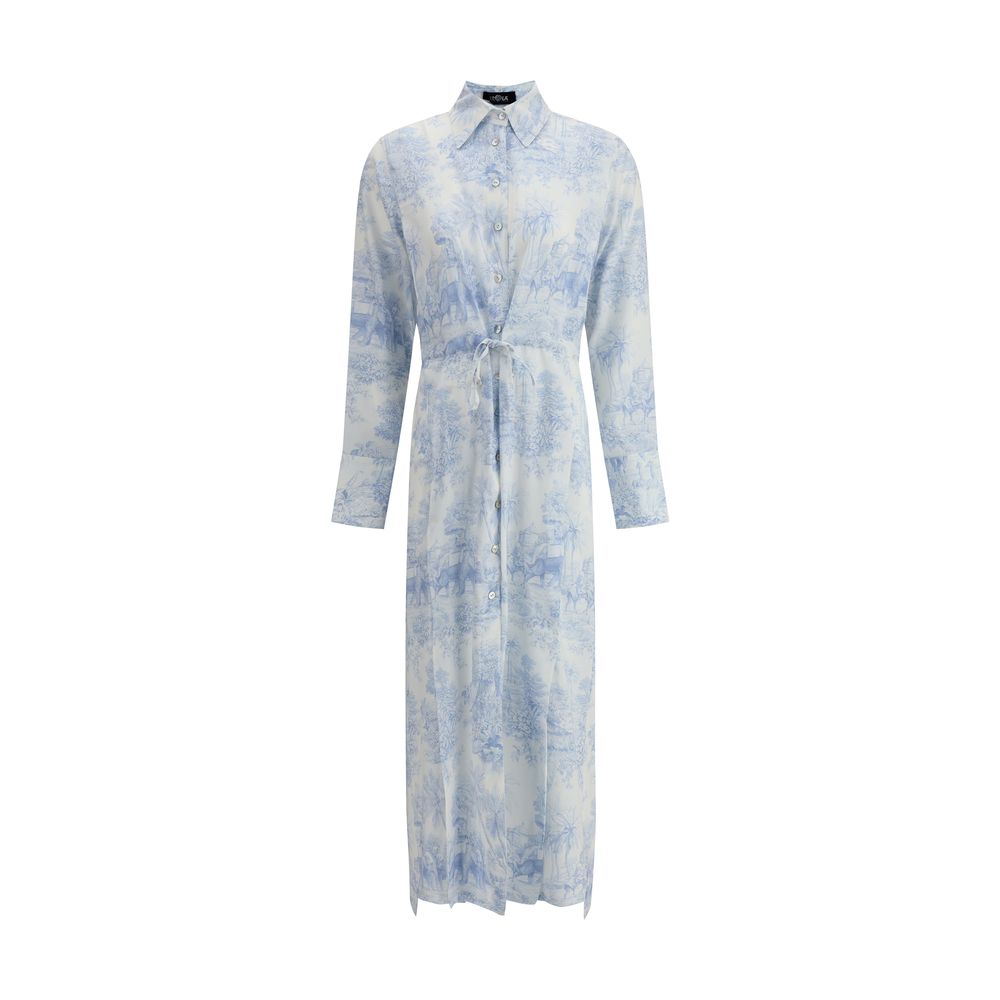 Toile de jouy chemisier Dress