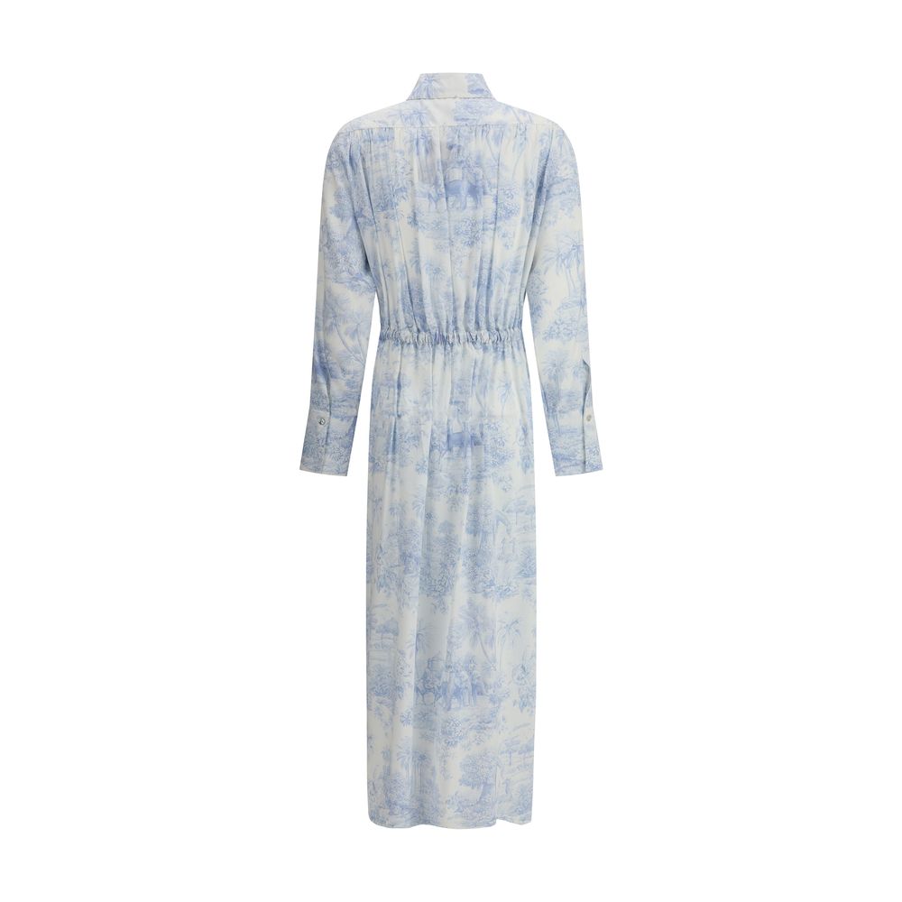 Toile de jouy chemisier Dress