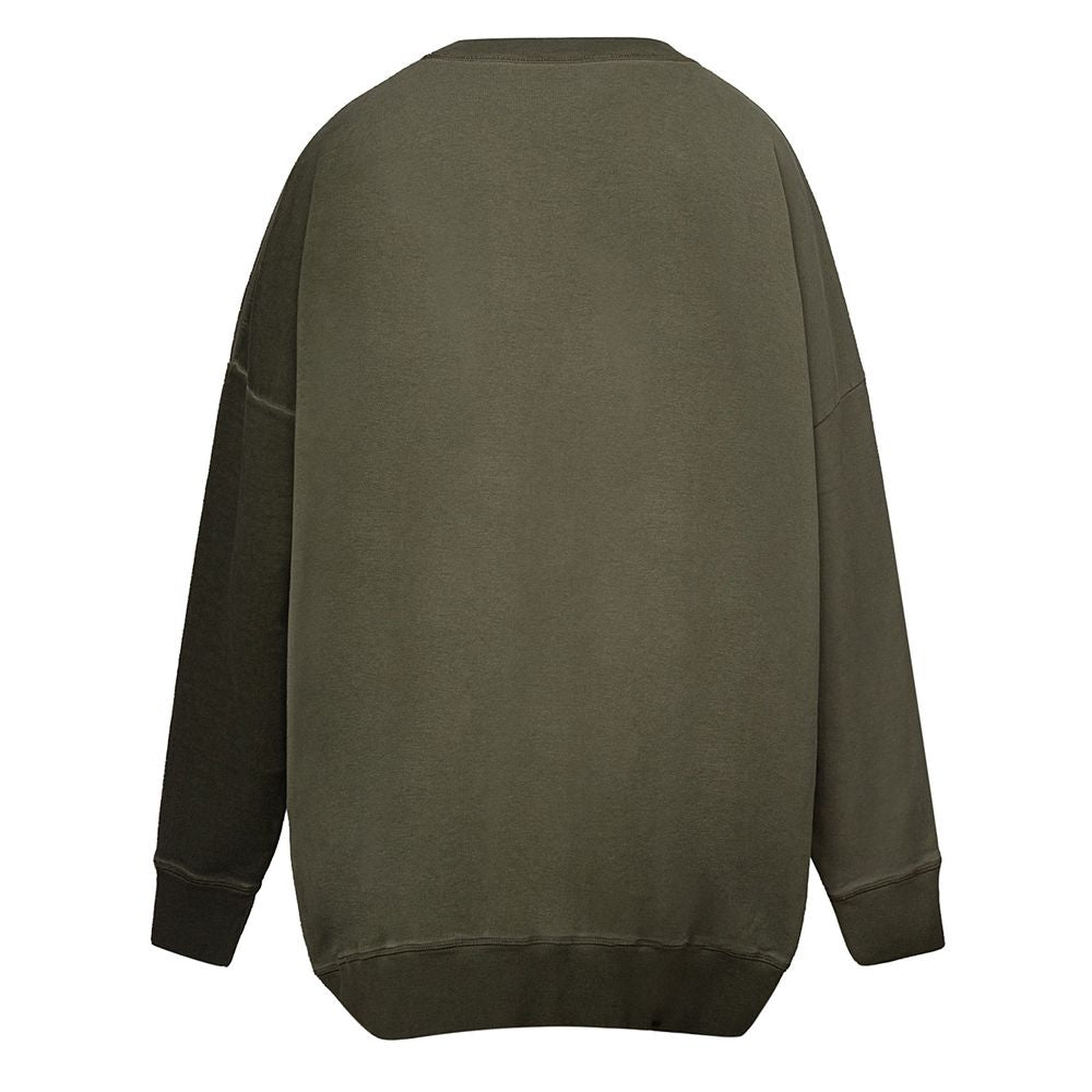 Green Cotton Hoody
