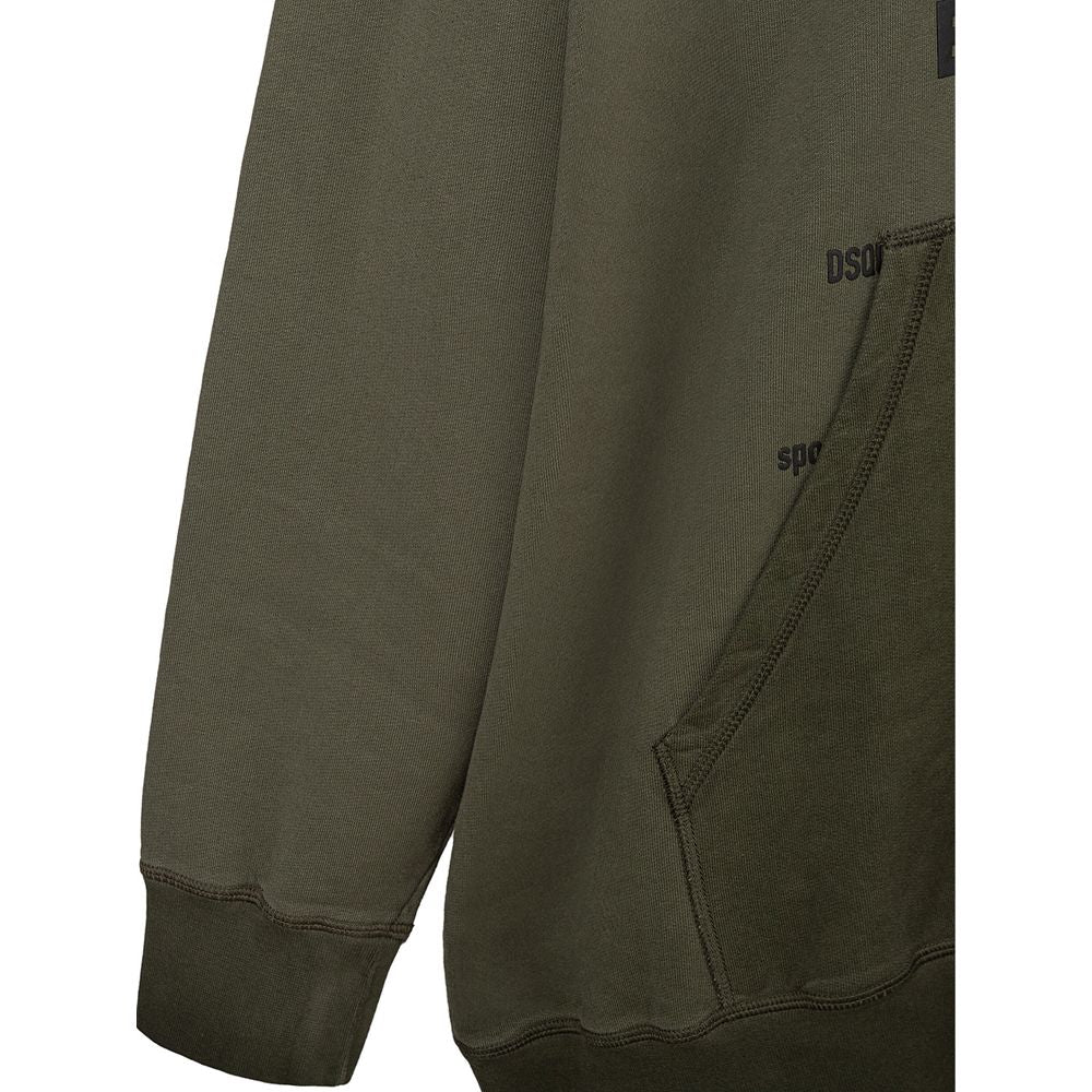 Green Cotton Hoody