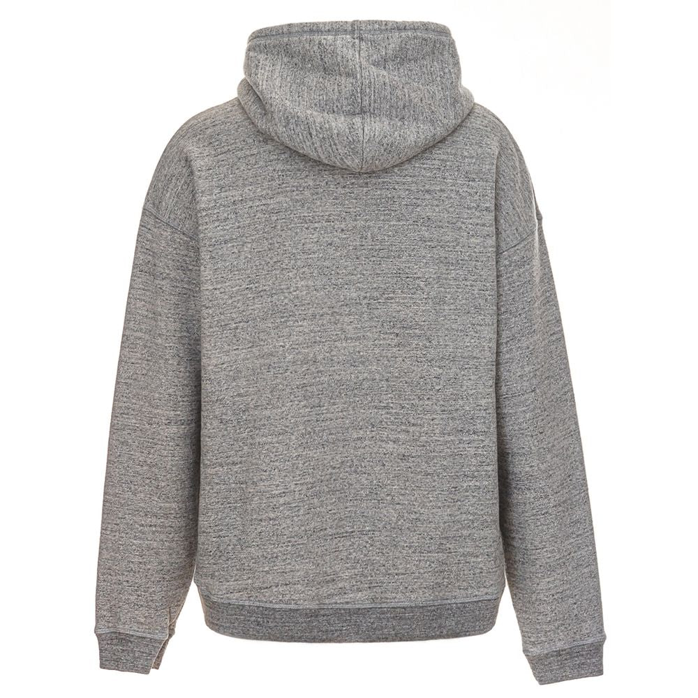Gray Cotton Hoody