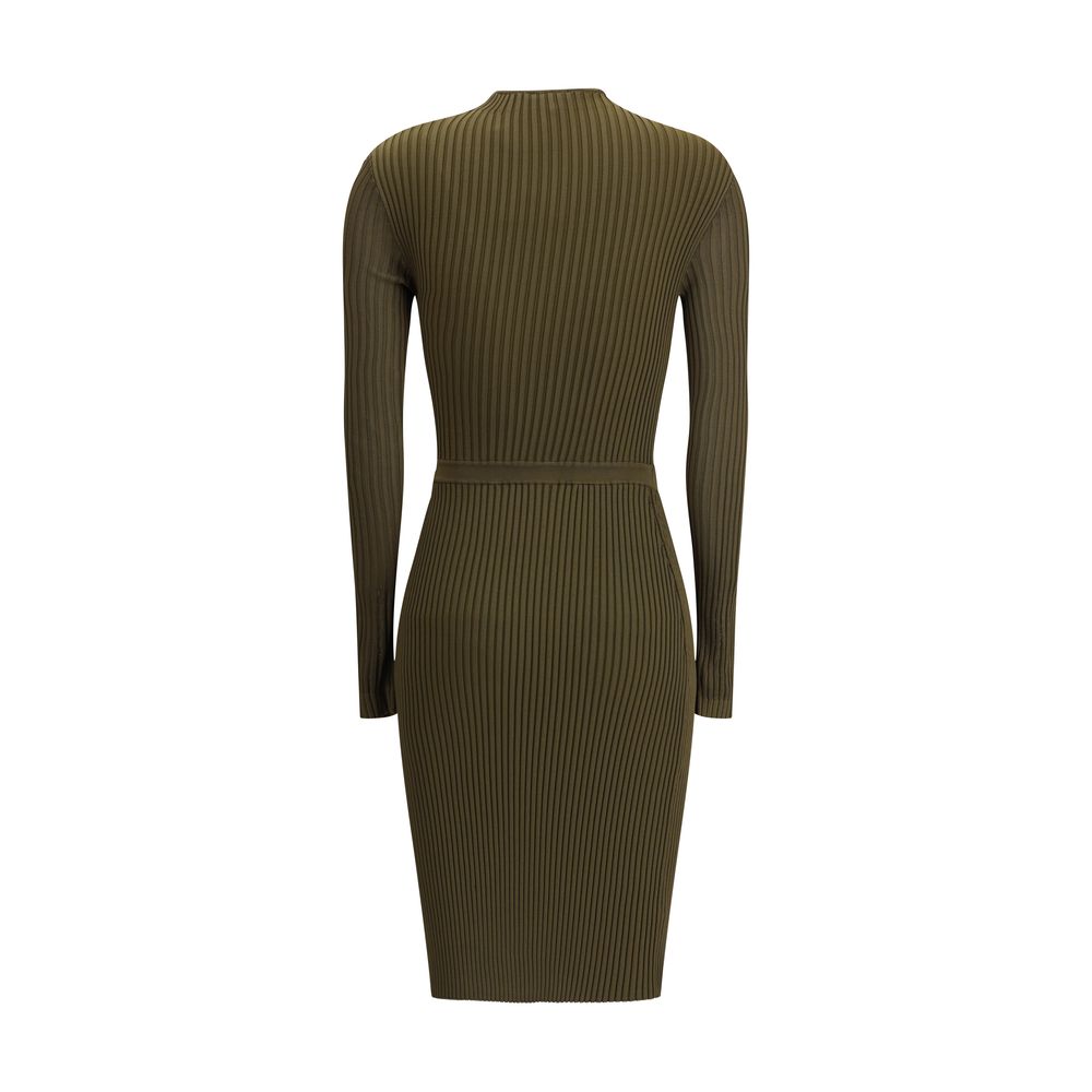 Ribbed midi Dress