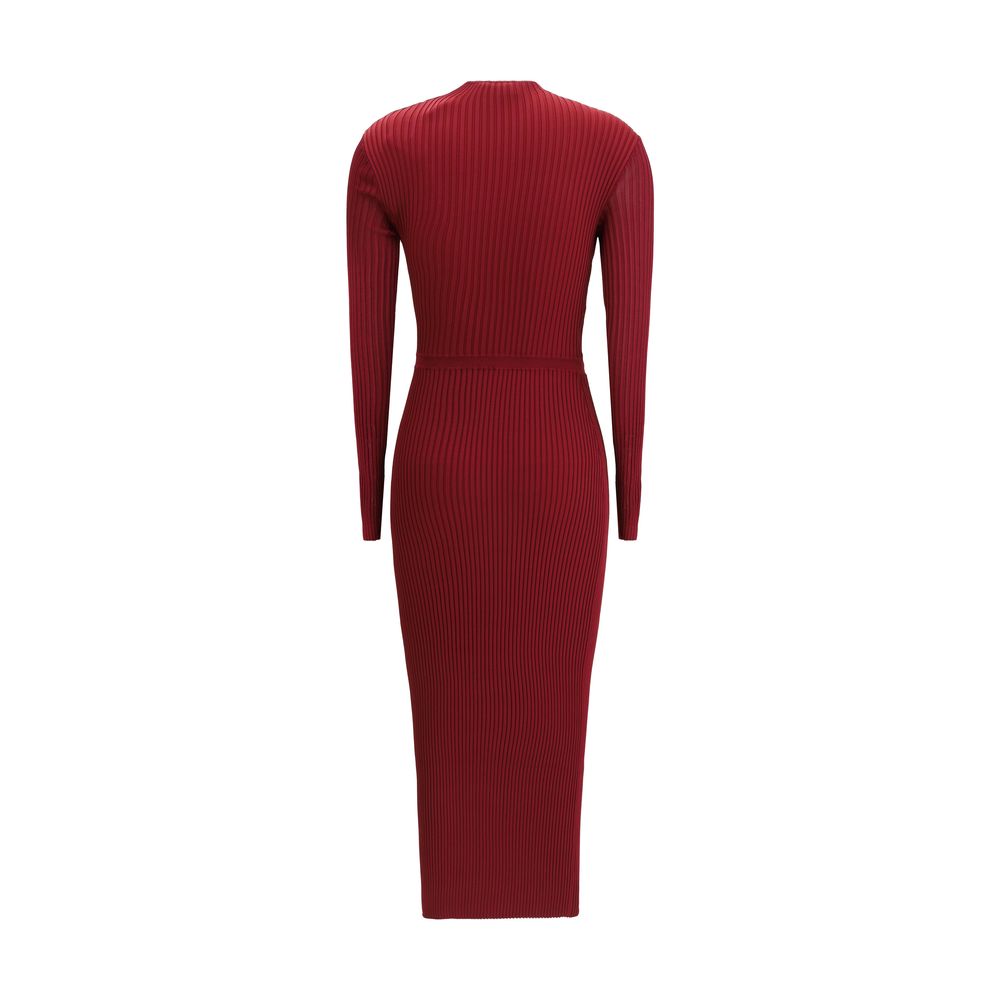 Ribbed midi Dress