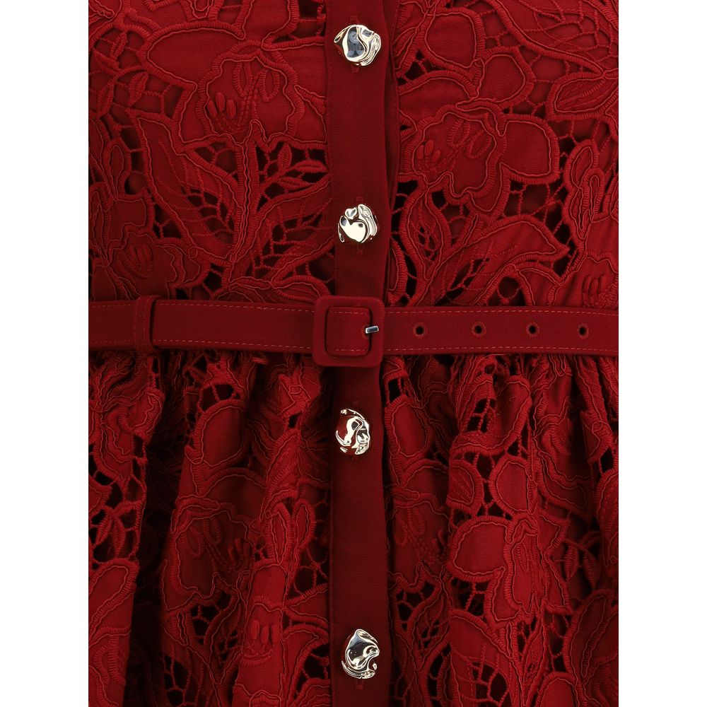 Embroidered short Dress