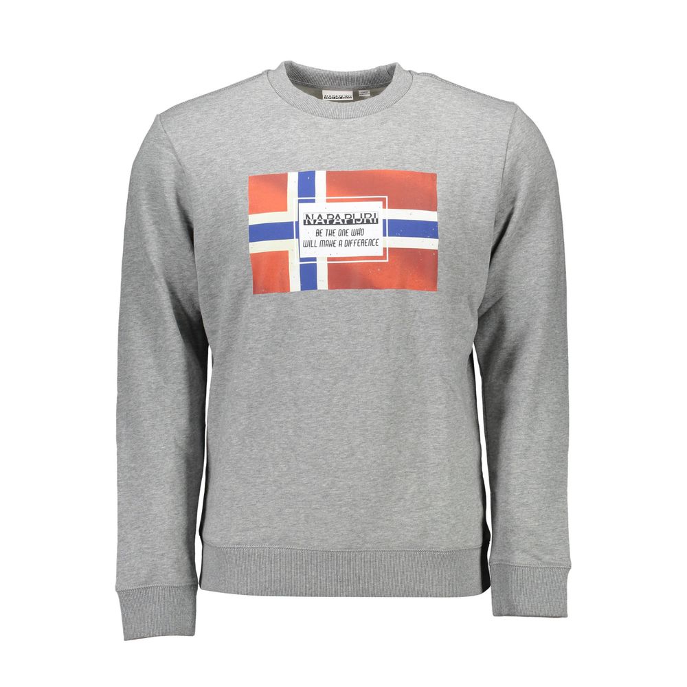 Gray Cotton Sweater