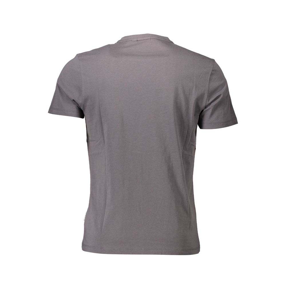 Gray Cotton T-Shirt
