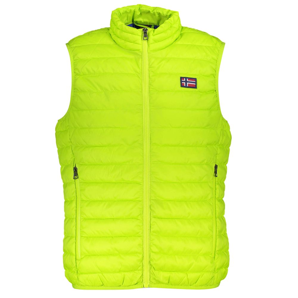 Yellow Polyester Jacket