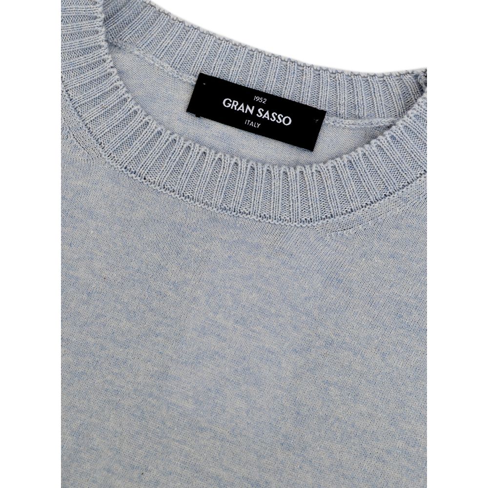 Blue Cotton Sweater