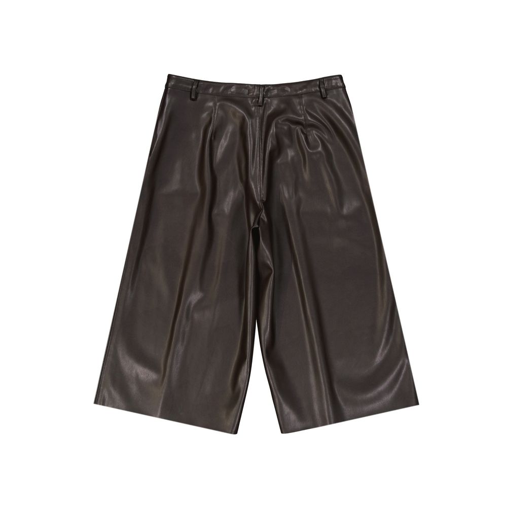 Faux Leather Shorts