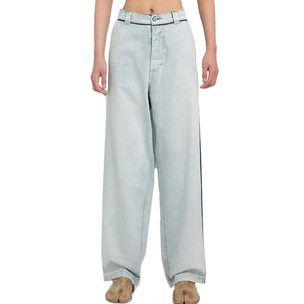 Wide Leg Denim Jeans