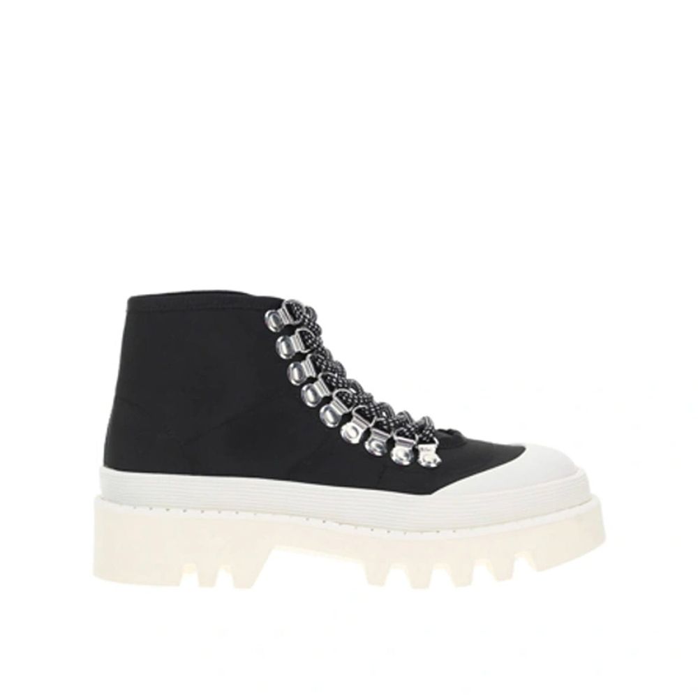 Chunky-Sole High-Top Sneakers