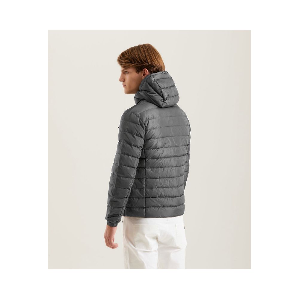 Gray Polyester Jacket